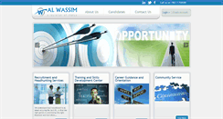 Desktop Screenshot of alwassim.com